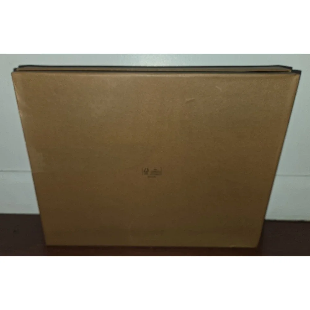 Burberry Brown Cardboard Rectangle Gift Box w/ Tissue Paper, Solid Designer